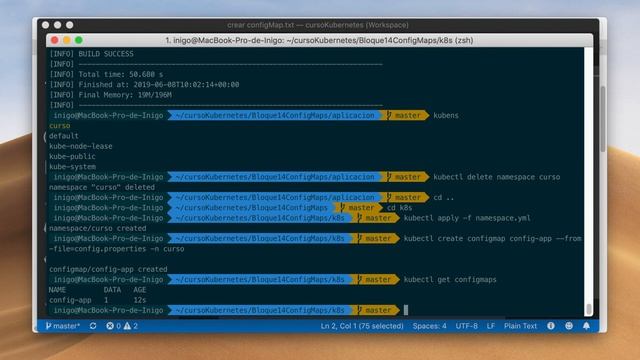 Crear configmap y secreto en Kubernetes ⚓️ #51 смотреть онлайн