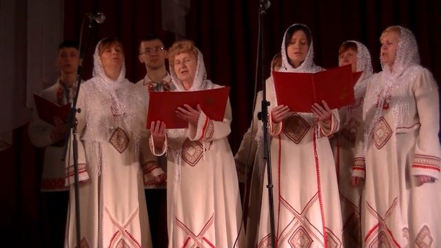 Божьей Матери. Колядка "Радуйся". Хор сестричества. смотреть онлайн