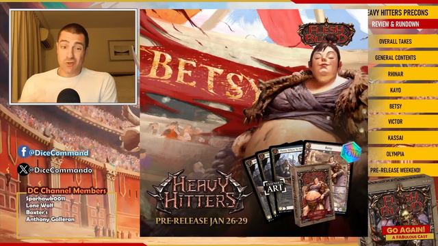 Heavy Hitters PreCons are the Best Yet | Flesh and Blood TCG | Go Again! Ep454 смотреть онлайн