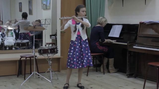 Колыбельная медведицы (флейта 1 класс) смотреть онлайн