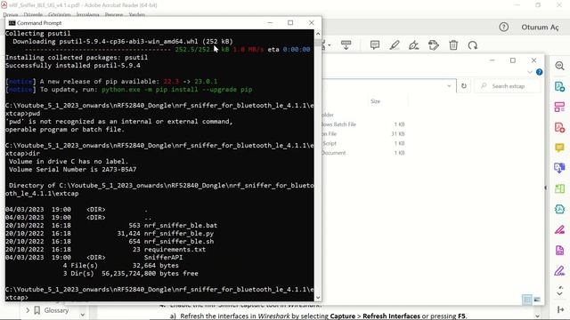 Sniff Bluetooth Packets with nRF52840 Dongle смотреть онлайн