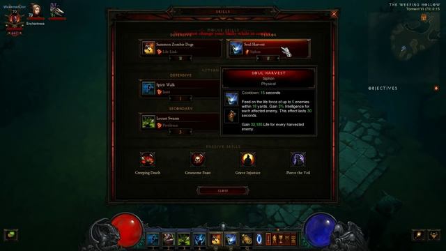 Diablo 3 RoS patch 2.2.0: Raiment of the Jade Harvester (new set bonus) смотреть онлайн