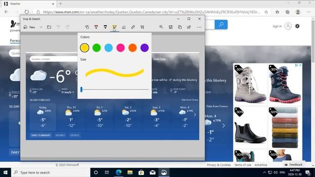How to use snipping tool in Windows 10 - to capture the screen смотреть онлайн