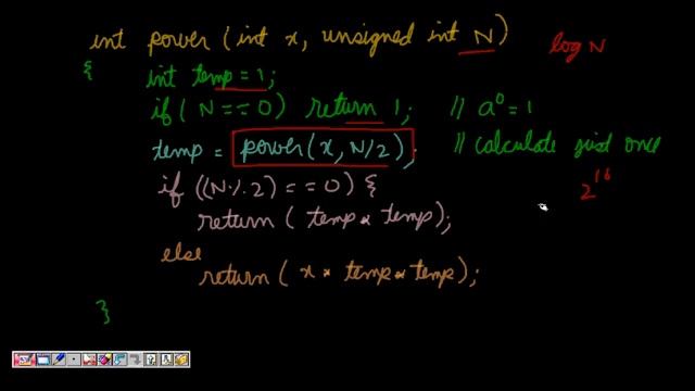 Programming Interview: Calculate Power(x,N) using Divide and Conquer смотреть онлайн