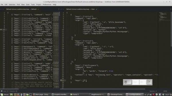 Sublime Text 3. Эффективная работа: макросы vs сниппеты