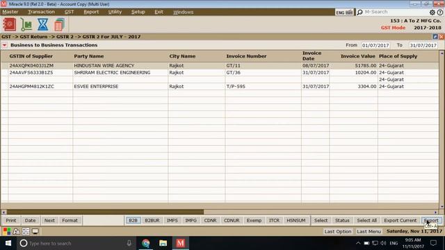 How to Export GSTR 2 In Excel,Csv,Json [13 Miracle Accounting Software] - Accounting Tips смотреть онлайн