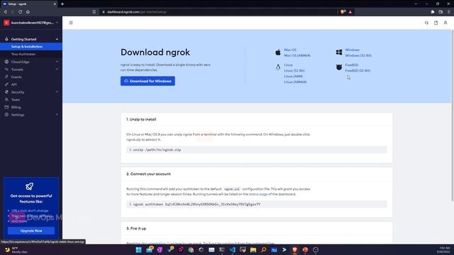 Ngrok | Public URLs for Exposing your Local Applications to the Internet | Access Localhost Anywher смотреть онлайн