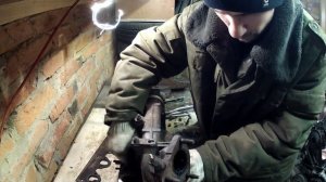 Установка впускного коллектора под карбюратор ауди 90 2.3