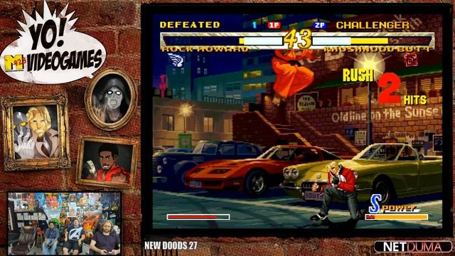 Dreamcast: Garou Mark of the Wolves! Quick Look - YoVideogames смотреть онлайн