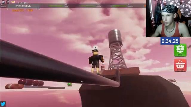 ИЗБИЕНИЕ В ONLY UP ROBLOX смотреть онлайн