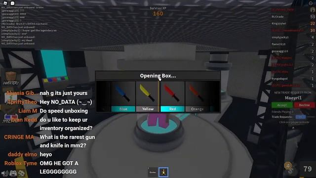 Streaming Until I Unbox a Chroma. [Part 2] (Roblox MM2 Testing Server) смотреть онлайн