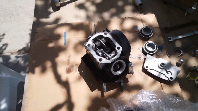 Замена цпг и гбц с 50 на 125 (124.1 см3). Доказательство фактической кубатуры 124.1 см3. смотреть онлайн