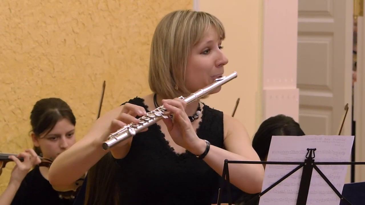 И.С.Бах - «Шутка». Ольга МАЕВСКАЯ (флейта), камерный оркестр СОКИ смотреть онлайн