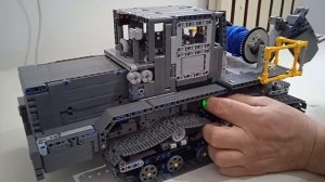 Гусеничный  трактор К-700 кабелеукладчик из Лего Техник