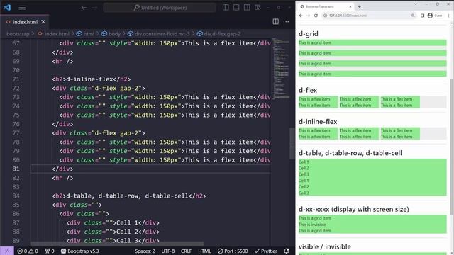 Display - Bootstrap 5 in Sinhala - Episode 4 смотреть онлайн