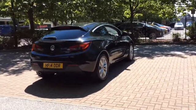 VAUXHALL ASTRA GTC SRI BLACK 2014 смотреть онлайн