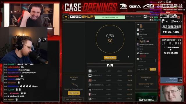 reacting to the entire history of CS:GO, i guess смотреть онлайн