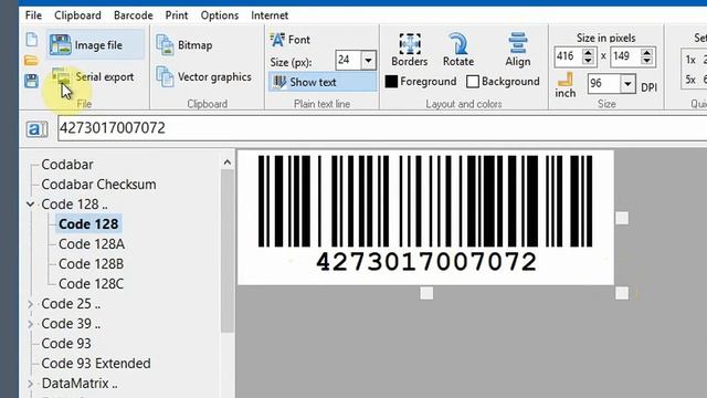 How to add a barcodes to LibreOffice or OpenOffice documents. смотреть онлайн