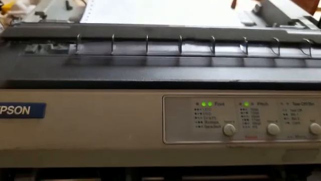 Teste Epson FX 890 смотреть онлайн