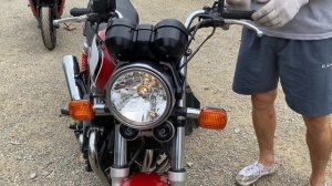 Видео запуска Honda CB 750
