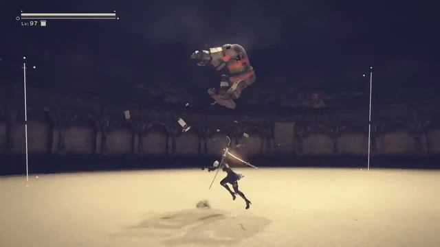 NieR:Automata debug mode Combo Testing 19.1 смотреть онлайн