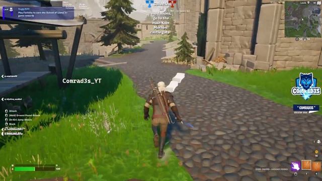 Complete the AXII Challenge Creator-Made Island to Get Through The Obstacle Fortnite School of Llam смотреть онлайн