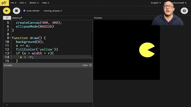 Motion with p5js смотреть онлайн