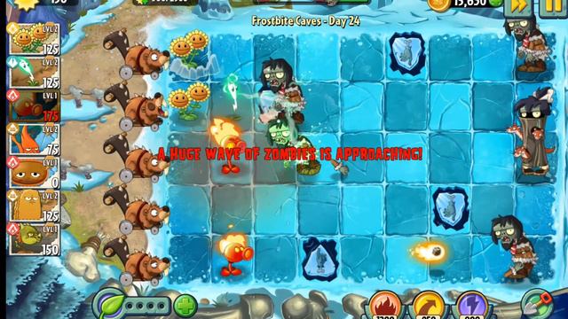 Lp. Растения Против Зомби 2 #4 ТОТАЛЬНАЯ РАЗМОРОЗКА (+ купил огненого горохострела) смотреть онлайн