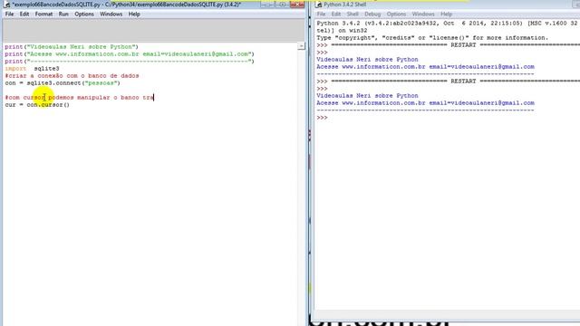 aula 5898 python Banco de dados SQLITE DBI sql connect cursor create table execute смотреть онлайн