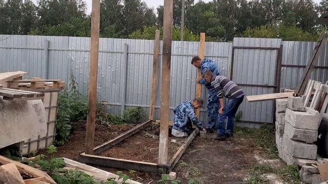 Строим туалет с хоз. блоком смотреть онлайн