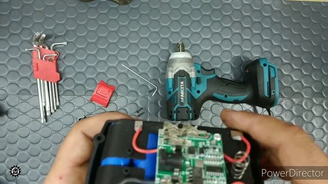 Честный отзыв Аккумуляторный гайковерт с AlliExpress Гайковерт AFABEITA типа Makita Drillpro смотреть онлайн