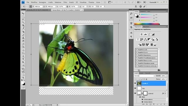 photoshop creare una polaroid смотреть онлайн