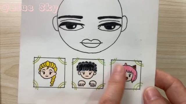 [✨Paperdiy✨] Roblox make up Blind bag paper| 메이크업 종이놀이| #asmr #blindbag смотреть онлайн