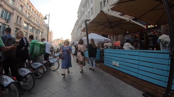 4K Russia ?? Moscow center walking tour ??♂️ Myasnitskaya street