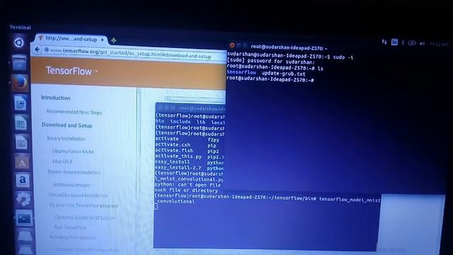 tensorflow example смотреть онлайн
