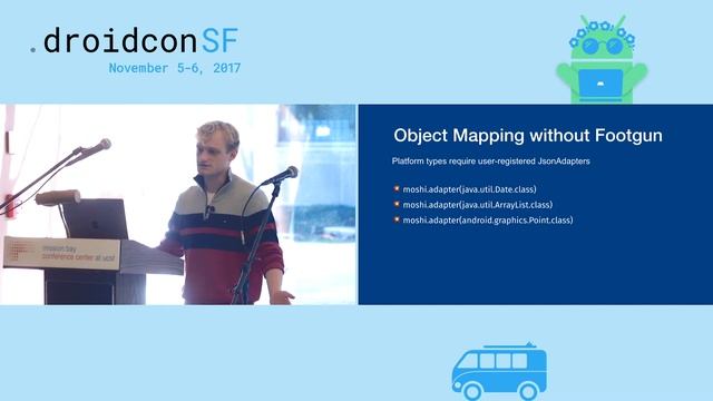 droidcon SF 2017 - Upgrading to Moshi смотреть онлайн