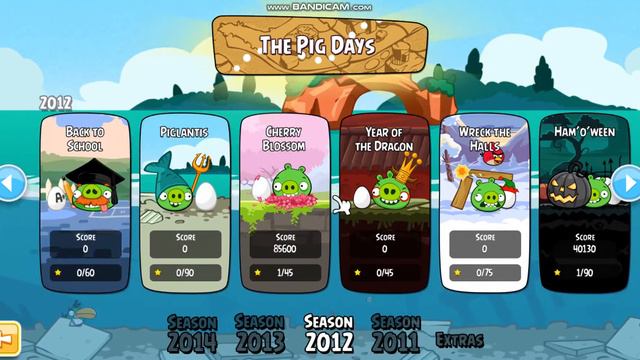 angry birds seasons on pc part 2 gameplay смотреть онлайн