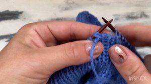 Фабричное закрытие петель резинки 1 на 1 иглой.