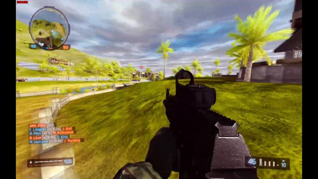 Battlefield 2 Mod Legacy Operations с новым HUD карта Haibian Resort Gameplay смотреть онлайн