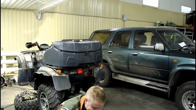 Так Себе Гараж. CFMOTO500A. Квадрик. Ремонт. смотреть онлайн