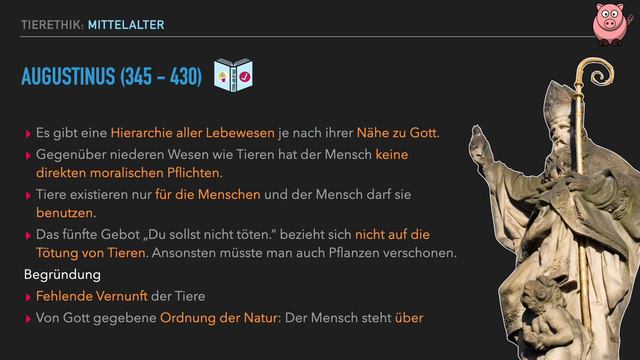 Tierethik⎥Mittelalter (Augustinus, Thomas von Aquin, Franz von Assisi) смотреть онлайн