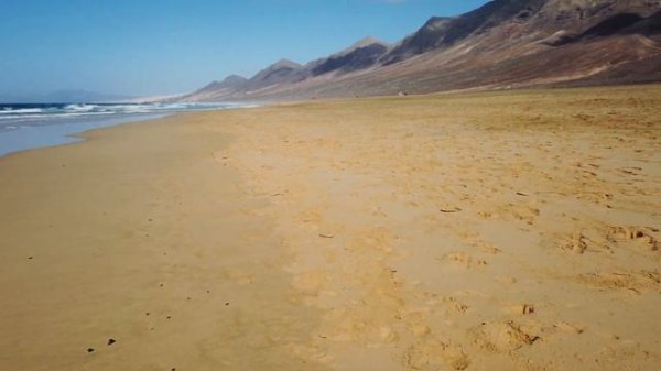 Фуэртевентура, Пляж Кофете. Fuerteventura, Cofete Beach