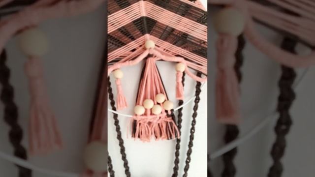 ВОЗДУШНЫЙ ШАР - Макраме - панно для ребенка смотреть онлайн