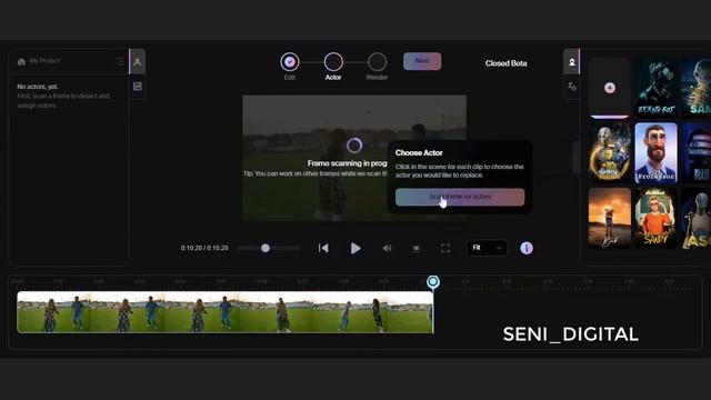 Membuat Dua Karakter Visual Menggunakan Wonder Studio смотреть онлайн
