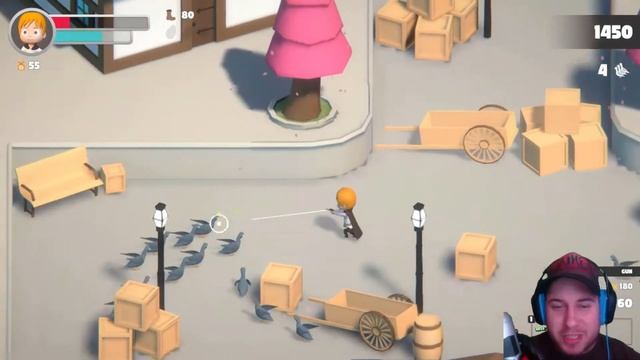 ZOMBIE ATTTACK WITH..PIGEONS? | Trying Out: Pigeons Attack (Itch.Io) смотреть онлайн