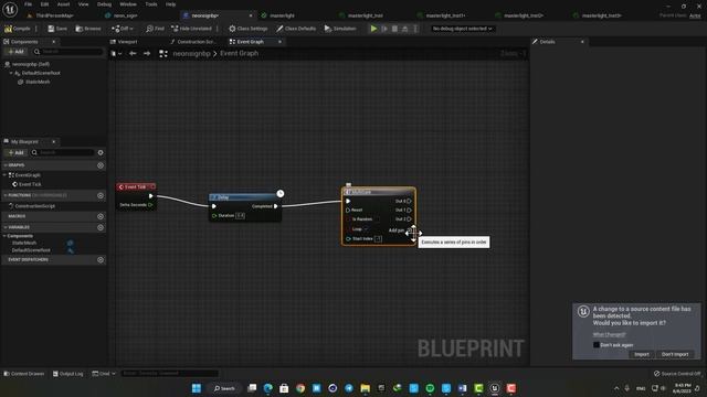 How To Make Random Light Color In Unreal Engine 5 Using Blueprints смотреть онлайн
