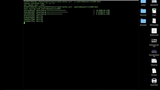 Intro To Cyber Labs: Docker 1-1 смотреть онлайн