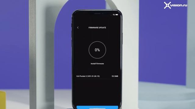 DJI Pocket 2 - Обновление прошивки (на русском)