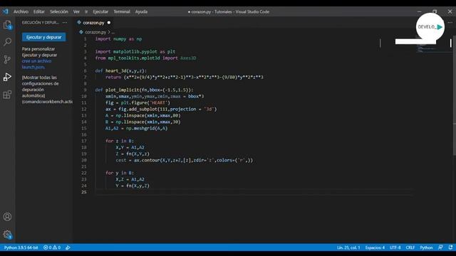 ✅Graficar 2D y 3D en Python? смотреть онлайн