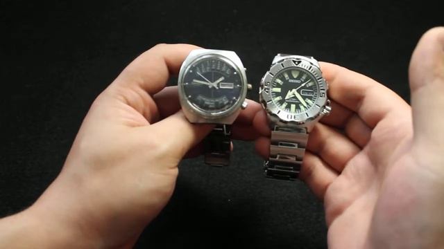 Seiko Black Monster SKX779K 7s26 смотреть онлайн